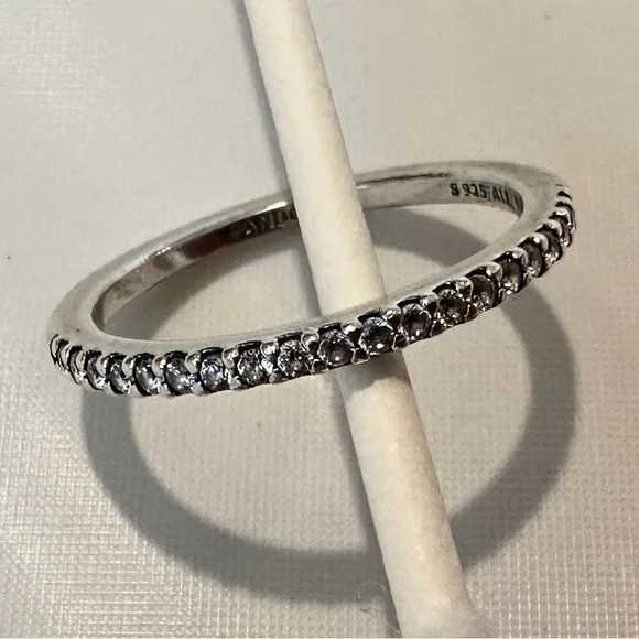 Pandora Sparkling Band Ring - Picture 2 of 2